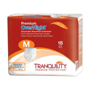Tranquility Premium Overnight Disposable Absorbent Underwear (DAU) (Medium - 18